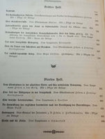 Vierteljahreshefte für Truppenführung und Heereskunde. Kompletter Jahrgang 1905 bestehend aus 4 Heften, mit allen Plänen!