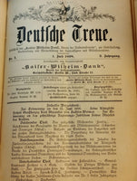 Deutsche Treue. Jahrgang 1898/99, Band 3. Zeitschrift des "Kaiser-Wilhelm-Dank, Verein der Soldatenfreunde " zur Unterhaltung, Vorbereitung und Weiterbildung der Unteroffiziere und Militäranwärter.