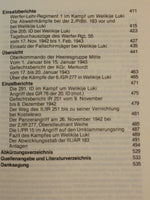 Die Heeresgruppe Mitte 1942/1943. Cholm - Dimitrowo - Dubno - Nowosokolniki - Welish - Welikije - Luki - Surash - Witebsk - Toropez - Tschernosjem - Opuchliki - Baschmakowo - Newel - Rudnja - Kresty.