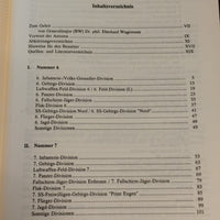 Die deutschen Divisionen 1939 - 1945: Heer - Landgestützte Kriegsmarine - Luftwaffe - Waffen-SS. Vier Bände,so komplett