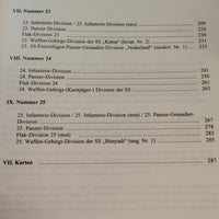 Die deutschen Divisionen 1939 - 1945: Heer - Landgestützte Kriegsmarine - Luftwaffe - Waffen-SS. Vier Bände,so komplett