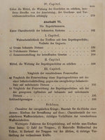 Die Feuerwaffen und ihre Wirkung im Gefecht mit Rücksicht auf den Feldzug 1870/71. Seltene Rarität!