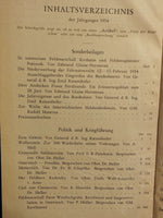 Militärwissenschaftliche Mitteilungen. Kompletter Jahrgang 1934. Eine der wohl umfangreichsten Spezial-Quell-Literatur über die Kämpfe der deutsch/österreich-ungarischen Truppen in den Gebirgskämpfen des 1.Weltkrieges