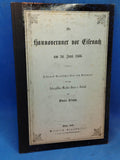 Die Hannoveraner vor Eisenach am 24. Juni 1866. Offenes Sendschreiben als Antwort au den koburgischen Minister Herrn von Seebach.