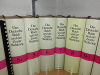 Das Deutsche und der Zweite Weltkrieg. Komplette Reihe Band 1-10 in insgesamt 13 Bänden. So komplett nicht zu bekommen!