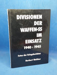 Divisions of the Waffen-SS in action 1940-1945. Leibstandarte, Das Reich, Totenkopf, Wiking, Cavalry Division, HJ Division, The European Volunteers. A picture documentation with photos from war correspondents.