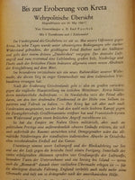 Military Scientific Reports. Complete Volume 191941 Contents: Victory in the Southeast/Until the Conquest of Crete/Defeat of the Russians/Donets and Moscow/Gas Defense/Combat Technology and many other articles. 