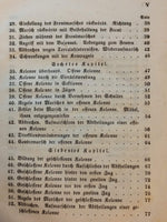 Taschenbuch des Waffen-Unterrichts der königl. bayerischen Infanterie. Theil 2. Seltenes Orginalwerk aus dem Jahre 1849!