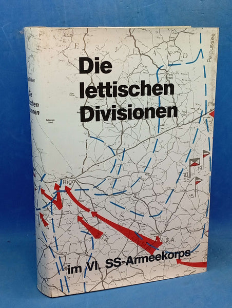 Die lettischen Divisionen im VI. SS-Armeekorps.