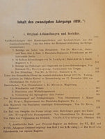 German Military Medical Journal of the Year 1891. Complete Annual Volume!