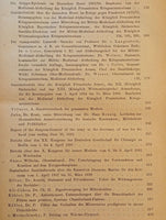 German Military Medical Journal of the Year 1891. Complete Annual Volume!