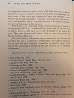 The Red Army Order of Battle in the Great Patriotic War