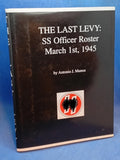 The Last Levy: Waffen-SS Officer Roster, March 1st 1945