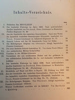 Yearbooks for the German Army and Navy. January to March 1885. Contents: Hessian Free Corps 1809/ Fortifications of Belgium/ Accurate Shots/ Fortress War Games, and many other topics. 