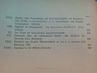 Yearbooks for the German Army and Navy. July to September 1885. Contents: Tactical forms of our field artillery/ handwritten Langensalza Chronicle/ Napoleon's strategy and tactics/ Cavalry of the Silesian Army 