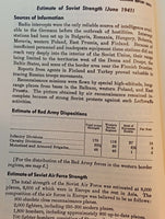 The German Campaign in Russia: Planning and Operations (1940-1942)