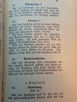 D.V. 376. Bayerische Turnvorschrift für die Infanterie (Tr. V. f. d. Inf.) 1910.