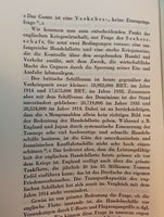 Krieg und Wirtschaft. Vergriffenes Exemplar!