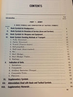 German Military Symbols: 1 April 1944. Reprint_!