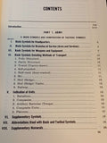 German Military Symbols: 1 April 1944. Reprint_!