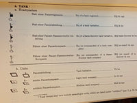 German Military Symbols: 1 April 1944. Reprint_!