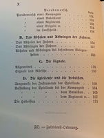 Exerzier-Reglement für die Infanterie,1888.