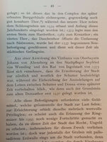 Yearbook of the Munich Military Society 1879/81. Contents: History of Ingolstadt/Commands in Combat/Military Surgery, etc. 