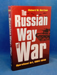 The Russian Way of War: Operational Art, 1904-1940