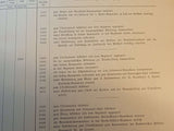 Übersicht der vom königlichen Ersten Garde-Regiment zu Fuß bis jetzt zur königlichen Kriegsakademie kommandiert gewesenen Herren Offizieren unter Angabe ihrer erreichten Dienstgrade, ihrer Kommandierungen, Versetzungen und Verwendungen. Seltene Rarität!