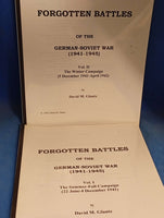 Forgotten Battles of the German-Soviet War (1941-45). Volume 1+2