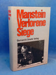 Verlorene Siege. Erinnerungen 1939-1944.