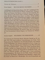 Grand Admiral Erich Raeder. My life. 2 volumes (Volume 1: Until the naval agreement with England in 1935 / Volume 2: From 1935 to Spandau in 1955).