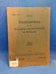H.Dv 185.Service instructions for the Wehrmacht welfare and supply offices.