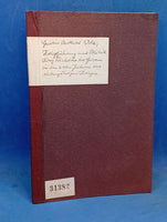 Warfare and Politics of King Frederick the Great in the First Years of the Seven Years' War. Inaugural Dissertation