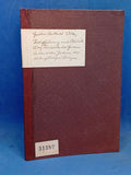 Warfare and Politics of King Frederick the Great in the First Years of the Seven Years' War. Inaugural Dissertation