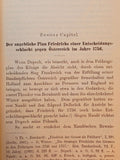 Warfare and Politics of King Frederick the Great in the First Years of the Seven Years' War. Inaugural Dissertation