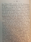 Warfare and Politics of King Frederick the Great in the First Years of the Seven Years' War. Inaugural Dissertation