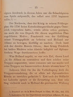 Warfare and Politics of King Frederick the Great in the First Years of the Seven Years' War. Inaugural Dissertation
