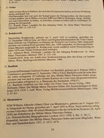 Militaria Austriaca. Nr.5: Jahrgangsabzeichen Theres. Militärakademie/Werndl-Gasser Pistole/Helm kgl .lombar. Leibgarde/Säbeltaschen k.k. Husaren