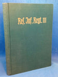 Das Reserve-Infanterie-Regiment Nr. 111 im Weltkrieg 1914 bis 1918. Teil 1: Die Geschichte des Regiments, nach den Kriegstagebüchern / Teil 2: Ernste und heitere Kriegserlebnisse / Teil 3: Ehrentafel des Regiments nach amtlichen Unterlagen