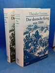 Der deutsche Krieg von 1866. Band 1: Der Feldzug in Böhmen und Mähren/ Band 2: Der Feldzug in West- und Mitteldeutschland. Anhang: Die Denkmäler. 2 Bände