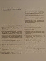 Preußische Fahnen und Standarten. 24 Sechsfarbendrucke nach Originalzeichnungen von Kareus und Reinhold Redlin in Mappe.