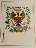 Preußische Fahnen und Standarten. 24 Sechsfarbendrucke nach Originalzeichnungen von Kareus und Reinhold Redlin in Mappe.