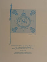 Preußische Fahnen und Standarten. 24 Sechsfarbendrucke nach Originalzeichnungen von Kareus und Reinhold Redlin in Mappe.