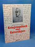 Kriegstagebuch eines Kaiserjägers