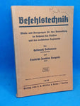 Command technique: Hints and suggestions for its application within the division and the reinforced regiment