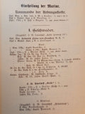 Rangliste der Kaiserlich Deutschen Marine für das Jahr 1902, Nachtragsband!
