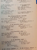 Rangliste der Kaiserlich Deutschen Marine für das Jahr 1902, Nachtragsband!