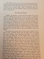 Ein Jahr Afrika. Kriegsgeschichte der 1. Kompanie eines Schützen-Regimentes (M.G.-Bat. 8/späteres Schützen-Rgt. 104 der 5.Leichten-Division,später 21. Pz.-Division). Seltenes Orginal!