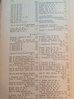 Ranking list of active service personnel of the Royal Prussian Army and the XIII. (Royal Württemberg) Army Corps 1900. 